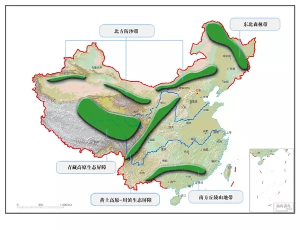 收藏 | 中国国家资源大格局（图解）